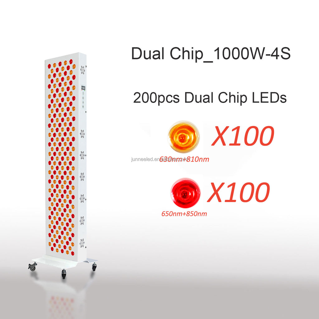 Maxi Pro 4 - 4 Wavelength 100w Full Body Red & Infrared Therapy Panel with Stand