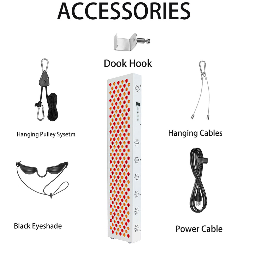 Maxi Pro 4 - 4 Wavelength 100w Full Body Red & Infrared Therapy Panel with Stand