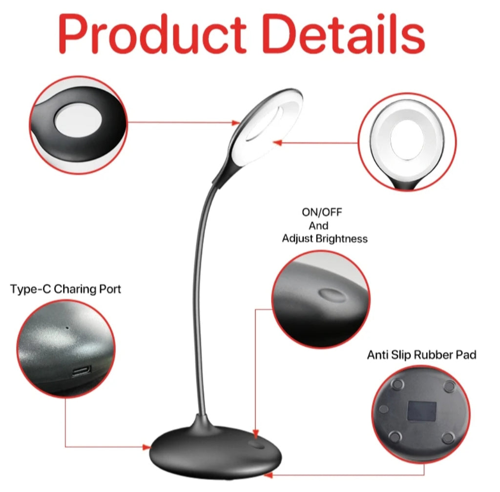 Rechargeable Red Light Lamp