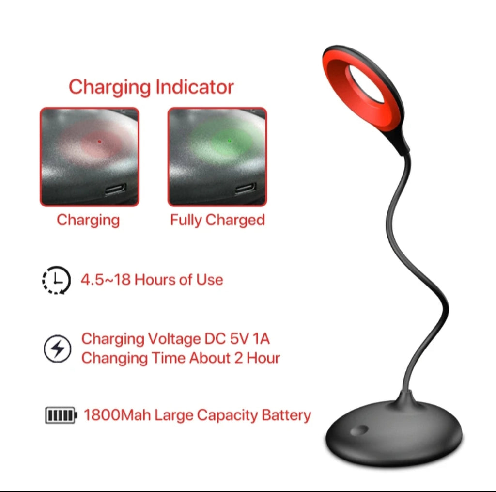 Rechargeable Red Light Lamp